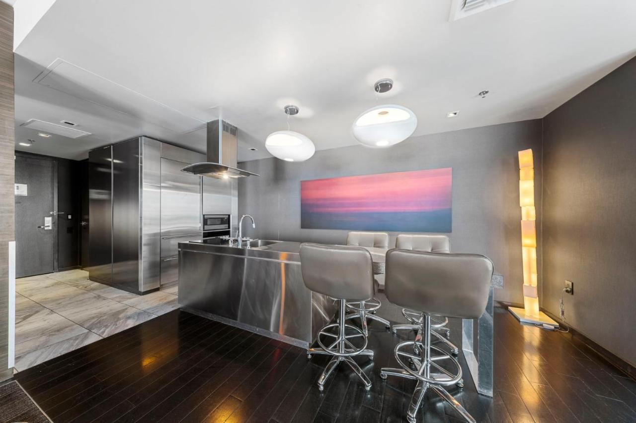Huge Modern Luxury 17 Floor Panoramic Corner Suite With Open Balcony Las Vegas Zewnętrze zdjęcie