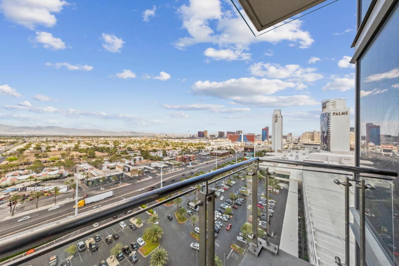 Huge Modern Luxury 17 Floor Panoramic Corner Suite With Open Balcony Las Vegas Zewnętrze zdjęcie