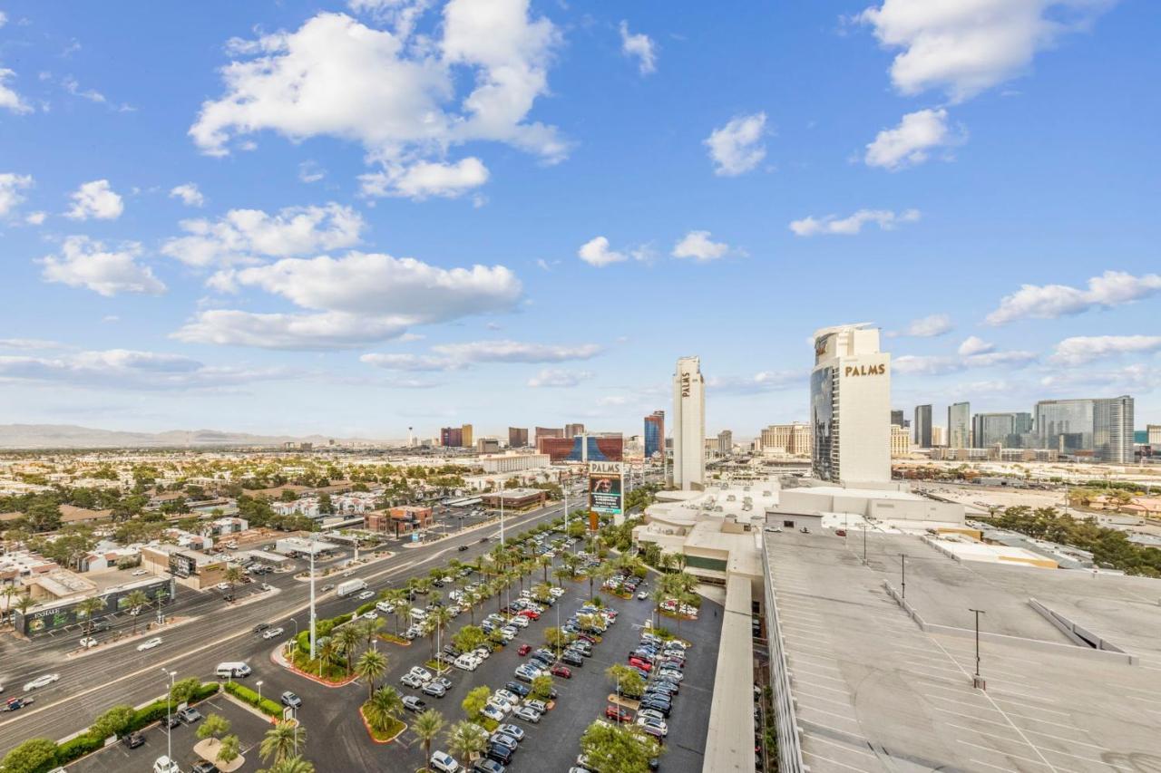 Huge Modern Luxury 17 Floor Panoramic Corner Suite With Open Balcony Las Vegas Zewnętrze zdjęcie