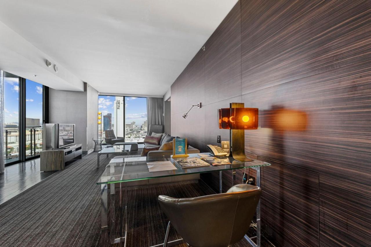 Huge Modern Luxury 17 Floor Panoramic Corner Suite With Open Balcony Las Vegas Zewnętrze zdjęcie