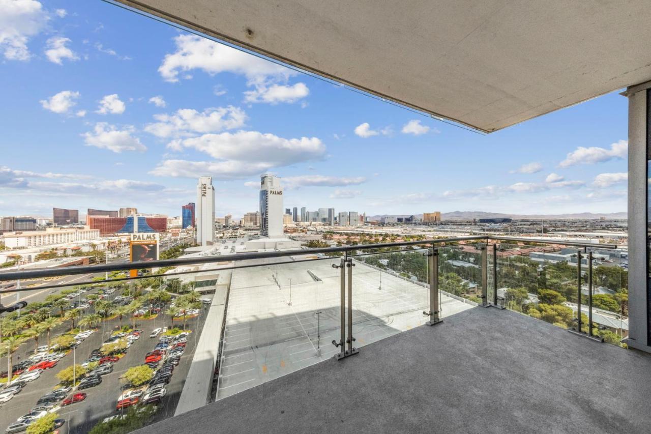 Huge Modern Luxury 17 Floor Panoramic Corner Suite With Open Balcony Las Vegas Zewnętrze zdjęcie
