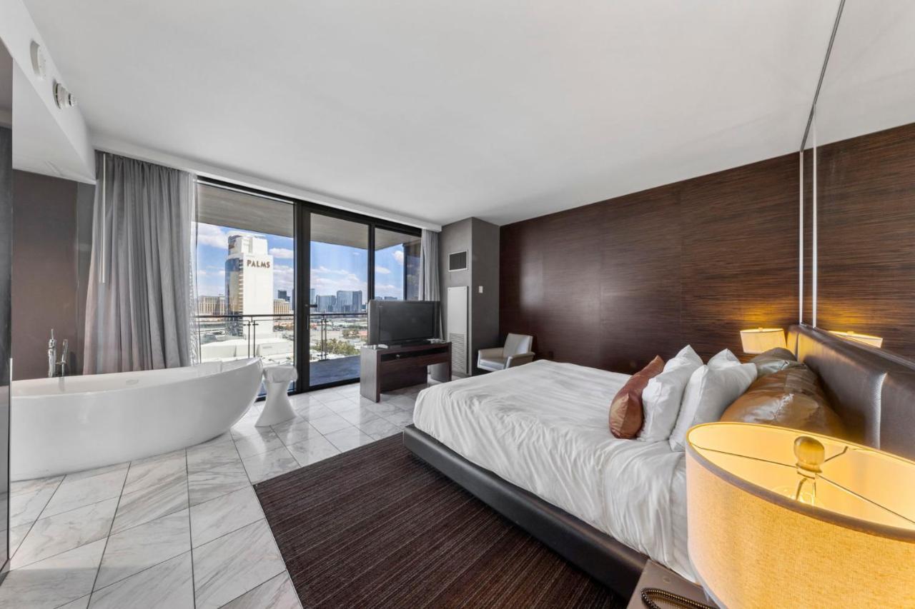 Huge Modern Luxury 17 Floor Panoramic Corner Suite With Open Balcony Las Vegas Zewnętrze zdjęcie
